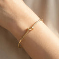 Metallic Knot Cuff Bracelet