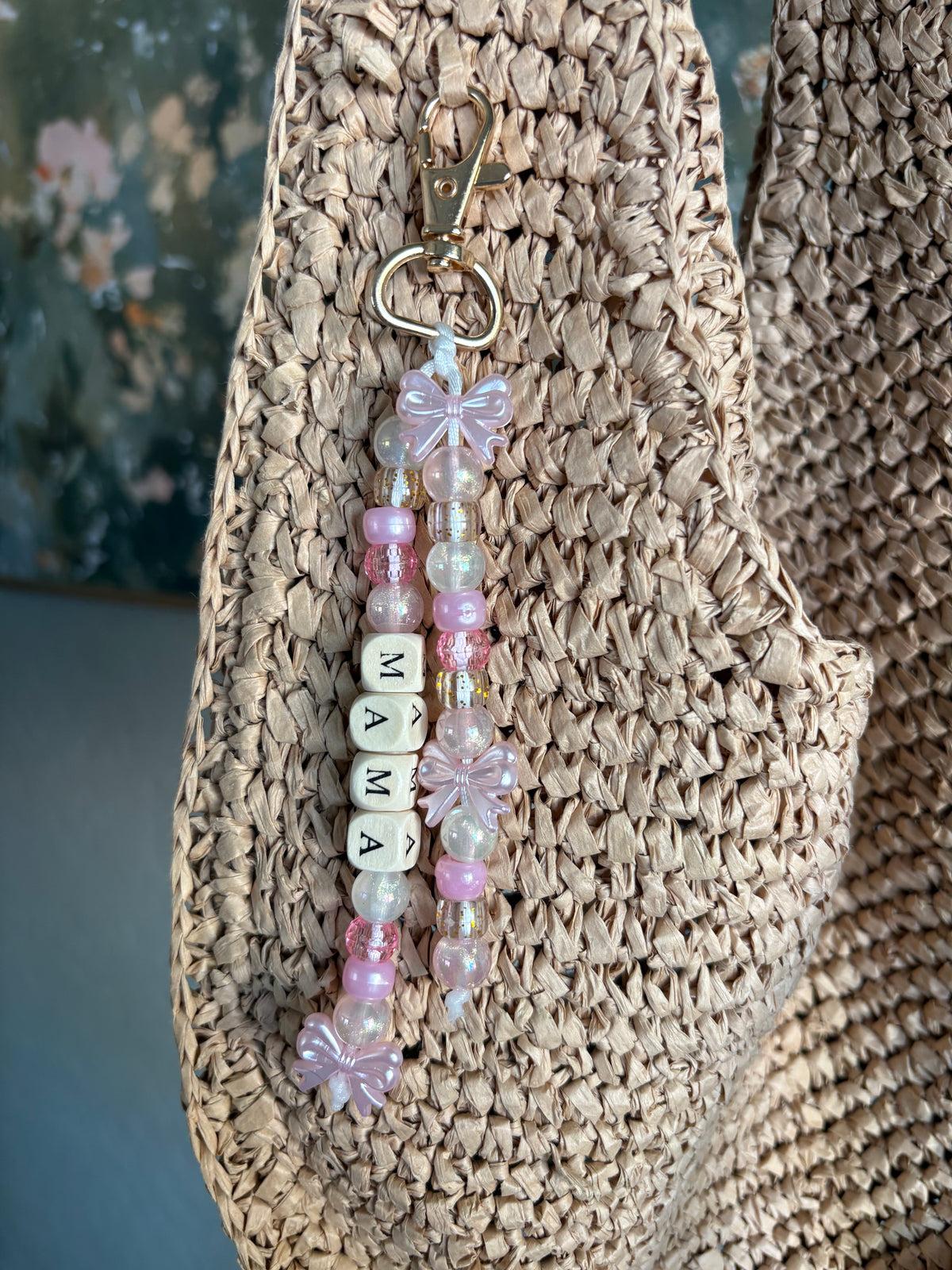 MAMA Pretty In Pink Bag Charm