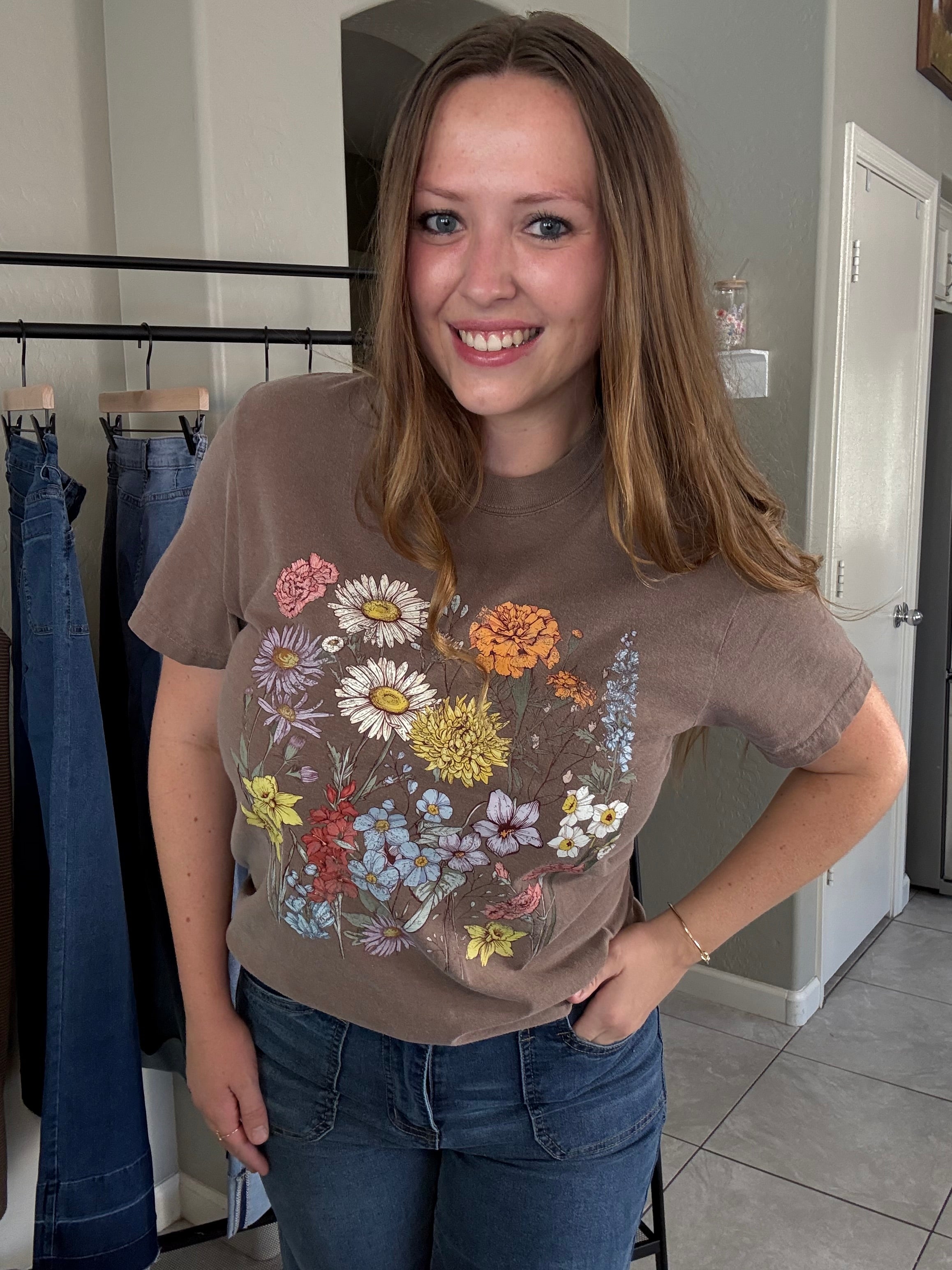 Wicked Wildflower Graphic Tee