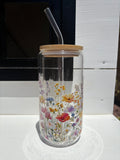 The Wicked Wildflower Glass